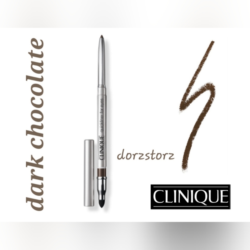 CLINQUE Quickliner for Eyes *10 DARK CHOCOLATE* / .008 oz / New in box